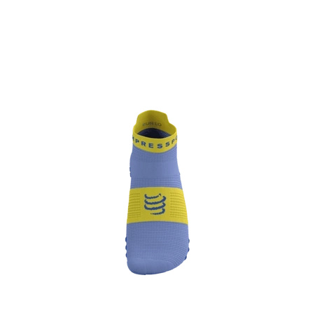 Skarpety COMPRESSPORT ProRacing Socks V4 RUN LOW Jacaranda/Maize