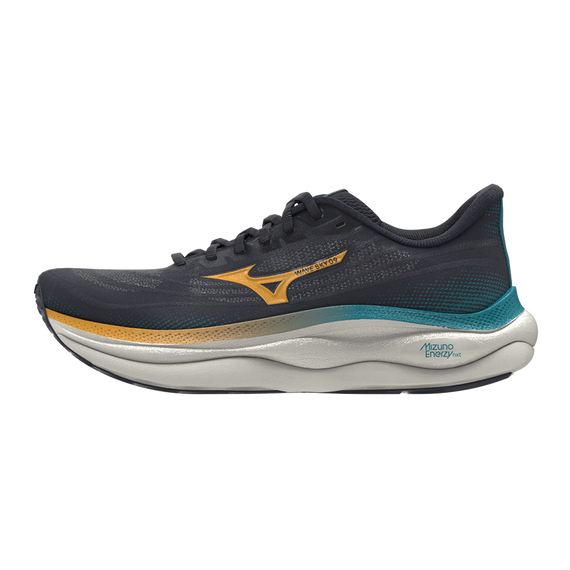 Buty do biegania Mizuno Wave SKY 9 Baritone Blue/Citrus/Capri Bre