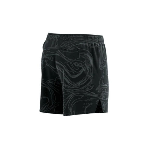 Spodenki do biegania COMPRESSPORT PERFORMANCE SHORT AURORA Black/Aaurora