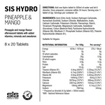 Tabletki nawadniające SIS GO HYDRO Ananas & Mango, 20x4,2g