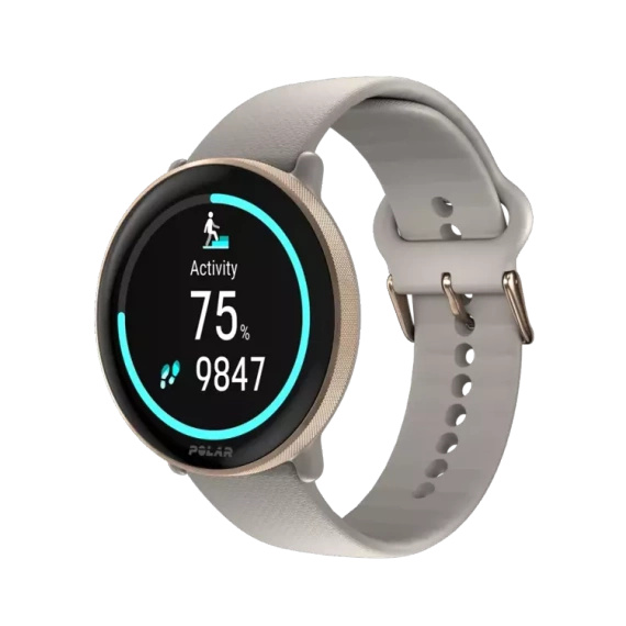 Zegarek sportowy POLAR IGNITE 3 Greige Sand (szaro-złoty)