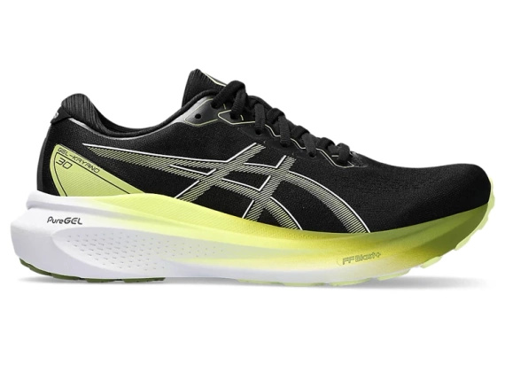 Buty do biegania Asics GEL-KAYANO™ 30 BLACK/GLOW YELLOW
