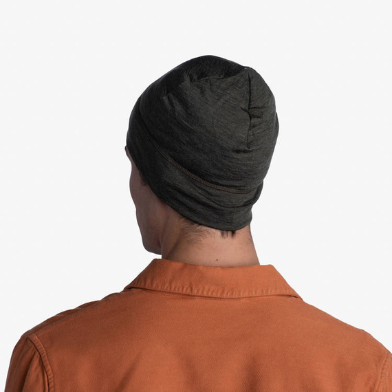 Czapka Buff® BUFF® MERINO LIGHTWEIGHT BEANIE SOLID BARK