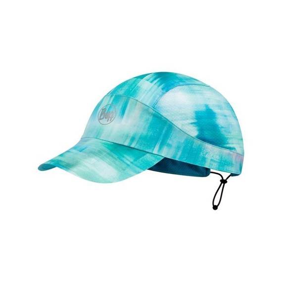 Czapka Buff® Pack Run Cap Patterned MARBLED TURQUOISE S/M