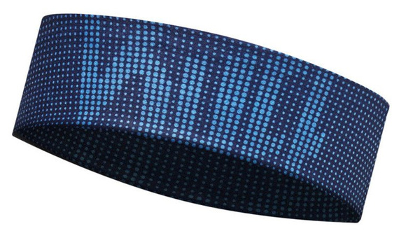 Opaska BUFF UV Headband Slim Deep logo Dark Navy