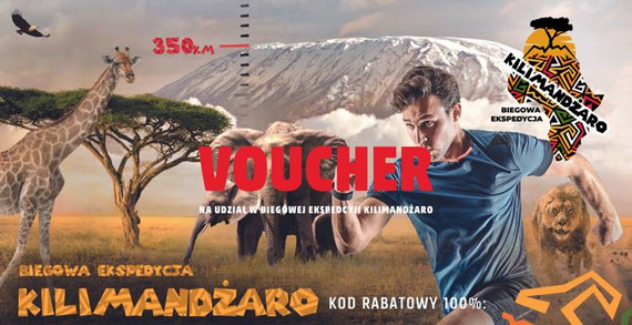 Voucher Biegowej Ekspedycji na Kilimandżaro